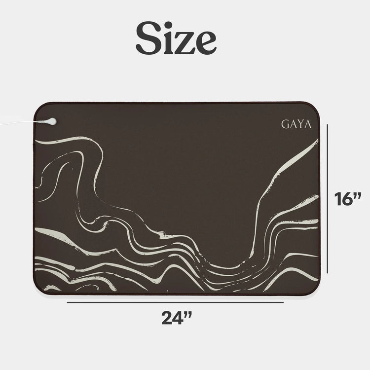 Grounding Mat: Brown Natural Flow