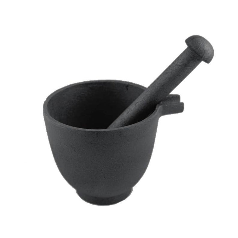 Cast Iron Mortar and Pestle Bowl (3.8 in.)
