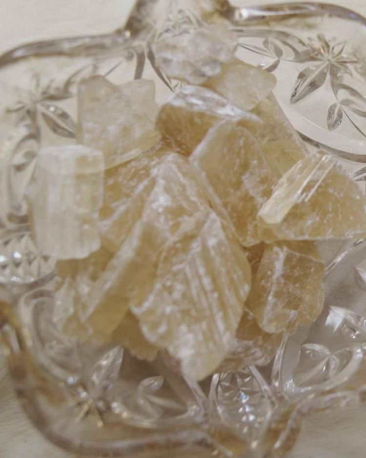 Honey Calcite Raw