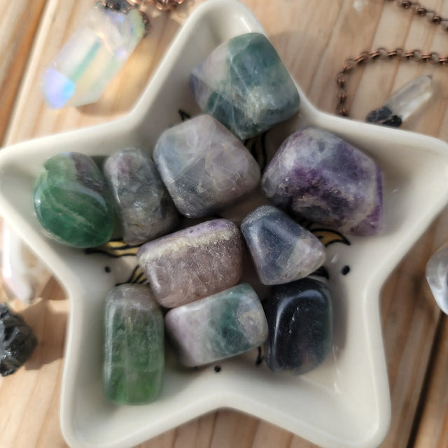 Fluorite Tumbled