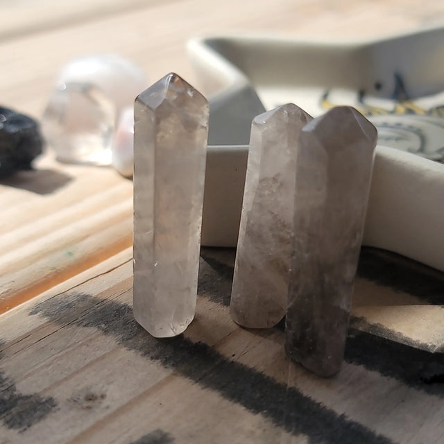 Smoky Quartz Standing Point- gemstones
