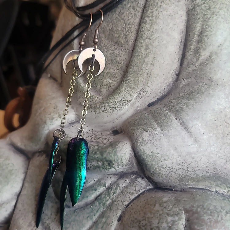 Jewel Beetle Earrings