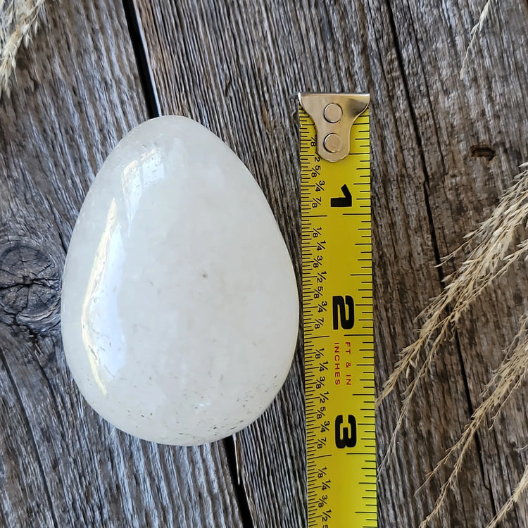 Quartz egg- gemstones