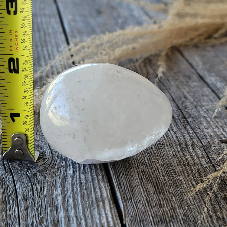 Quartz egg- gemstones