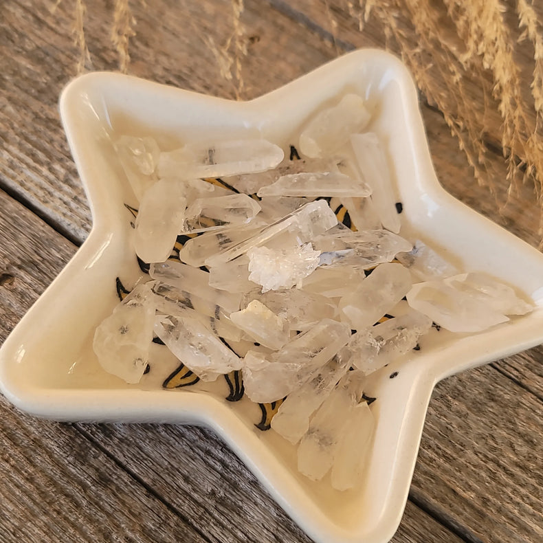 Clear Quartz crystal small Raw