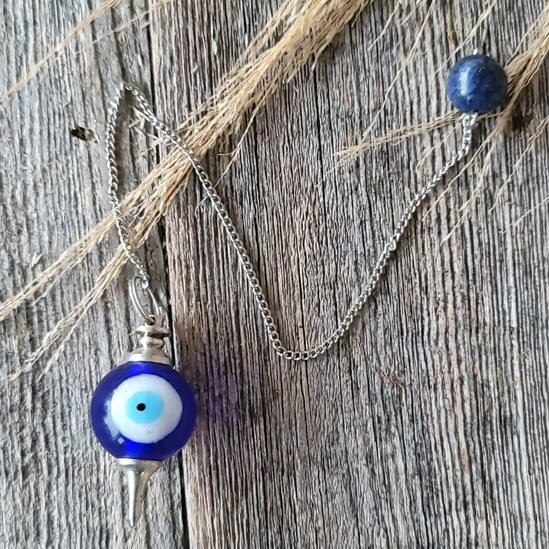 Sephorum Evil Eye Pendulum | Protection & Psychic Shield