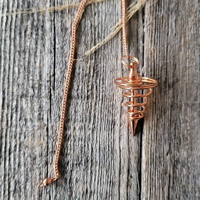 Metal Pendulum Oracle Copper