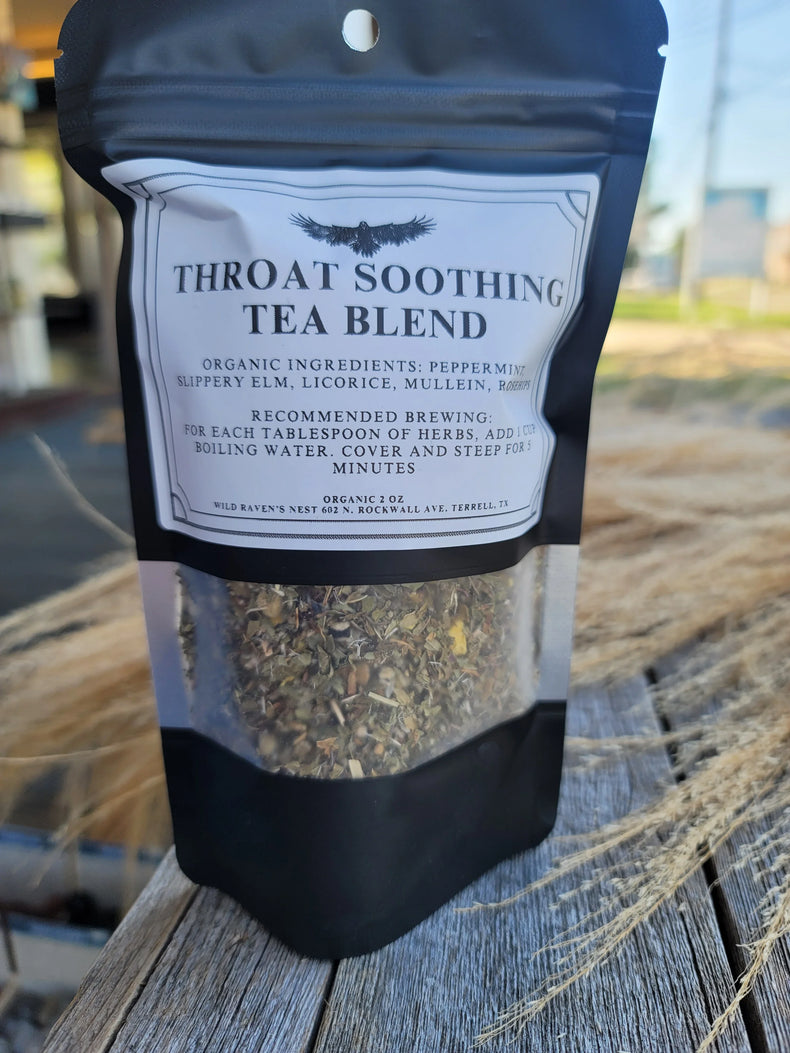Throat Soothing Herbal Tea | Voice, Relief & Recovery