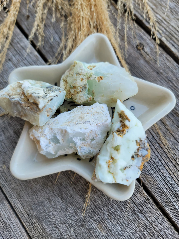 White Lime Chrysoprase Raw