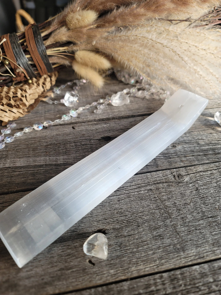 Selenite Incense Holder