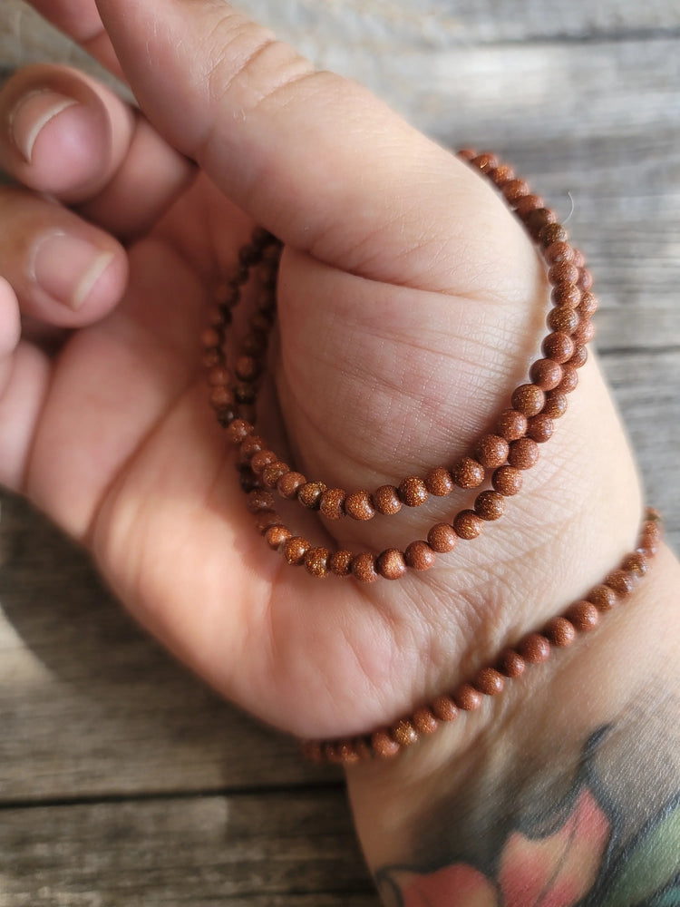 Golden Sunstone Bracelet 4MM
