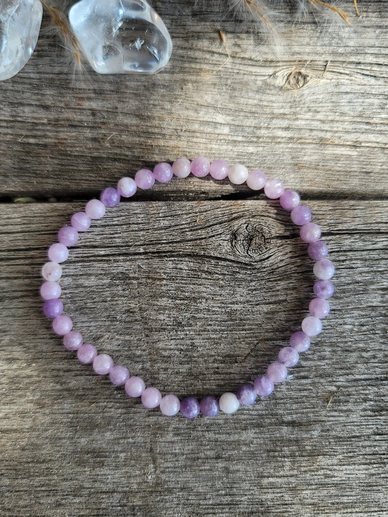 Lepidolite Bracelet 4MM