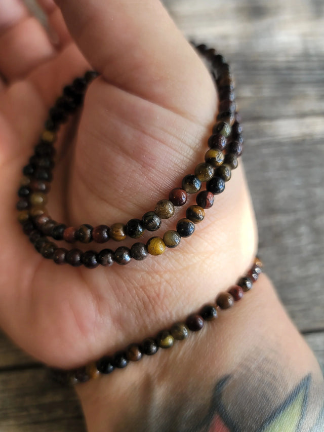 Tigers Eye Bracelet 4MM