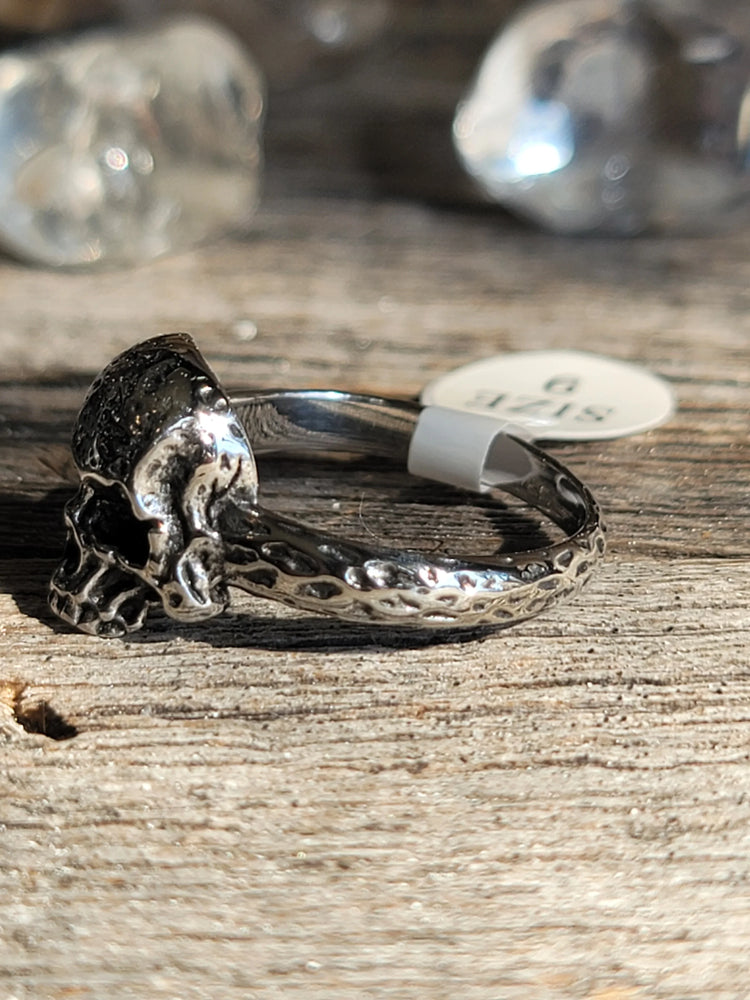 Vintage Skull Stainless Steel Ring