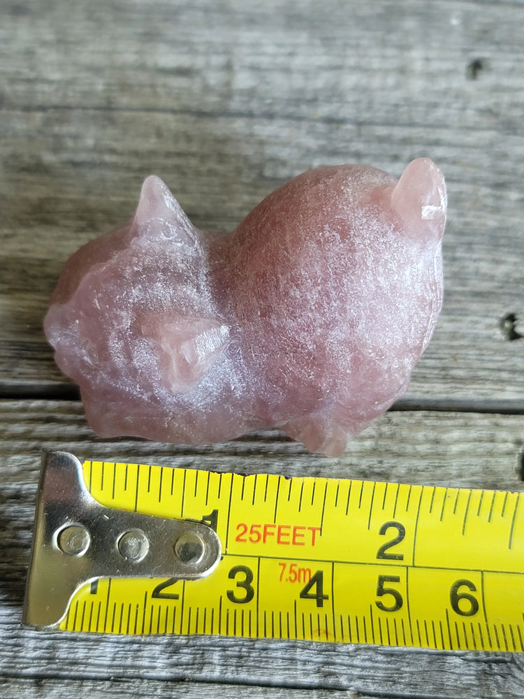 Strawberry Quartz Cat