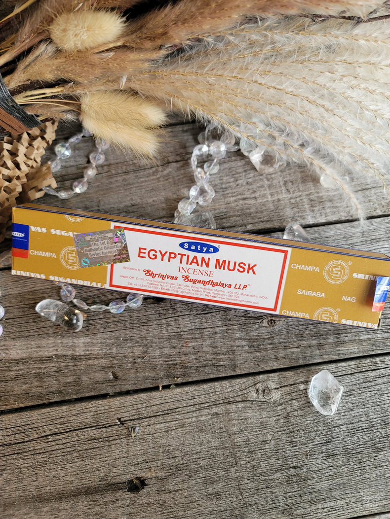 Satya Incense 15 Gr Egyptian Musk