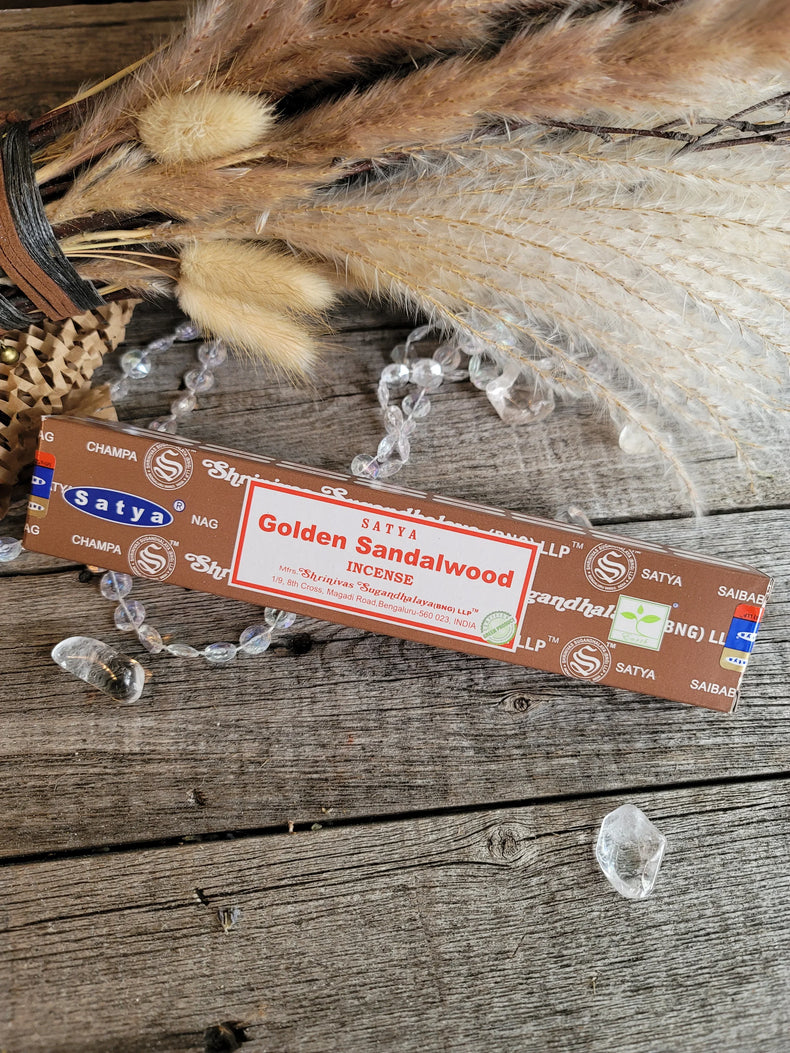 Satya Incense 15 gr Golden Sandalwood