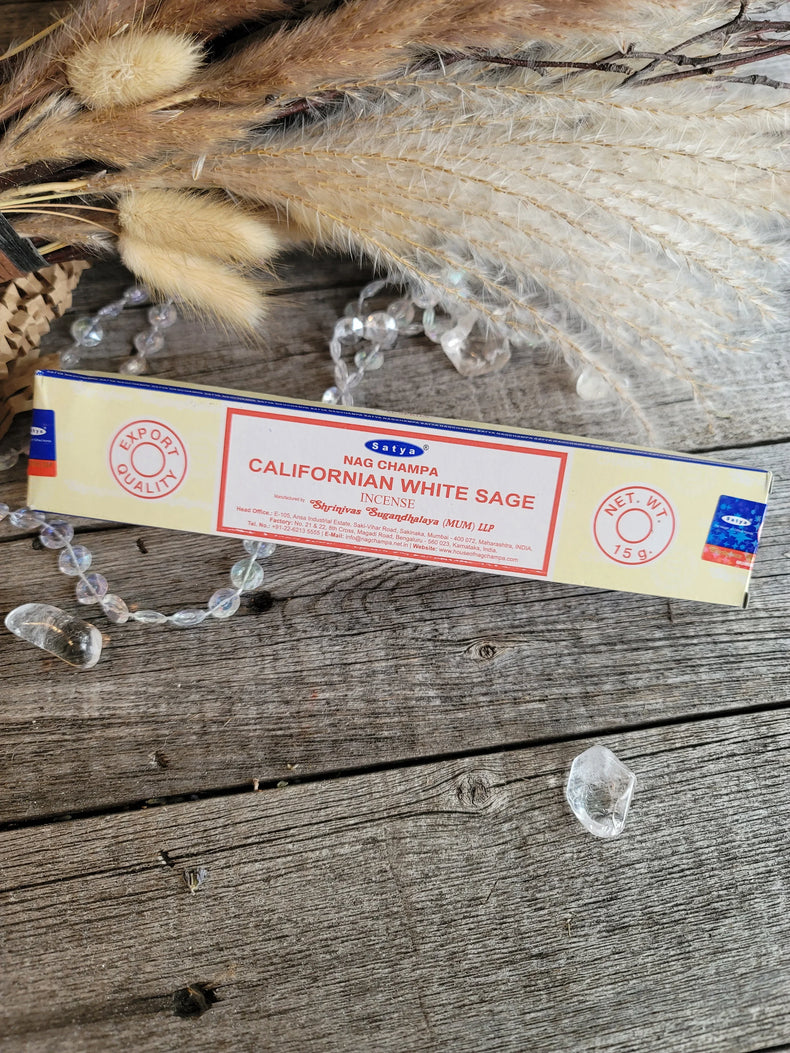 Satya Incense 15 Gr California White Sage