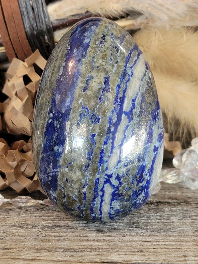 Yoni Egg - Lapis Lazuli