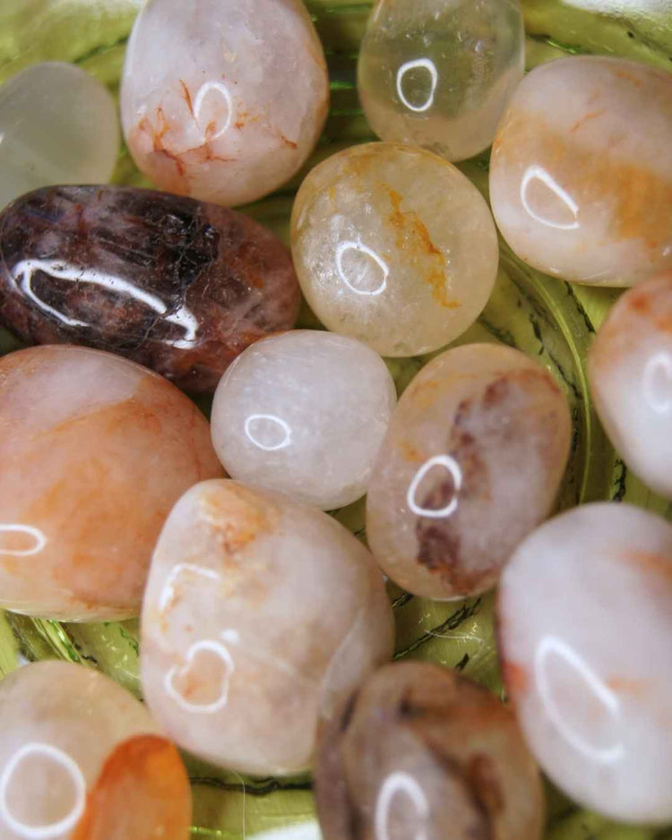 Fire Quartz Tumbled | Vitality + Clarity