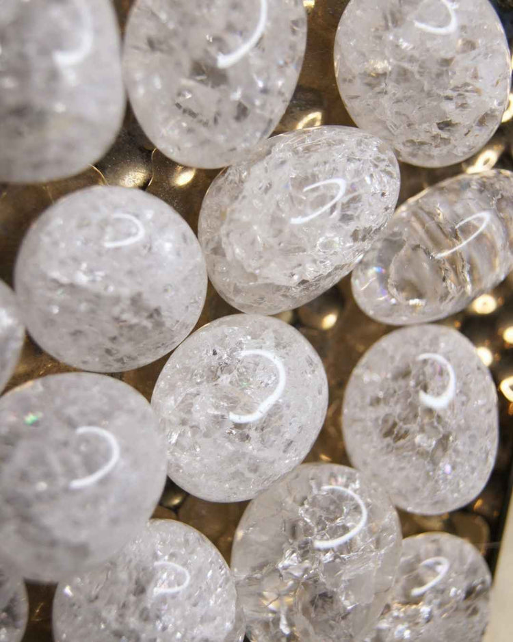 Crackle Quartz Tumbled | Energy Amplifier + Creativity