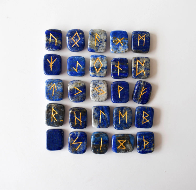 Rune Set - Lapis Lazuli
