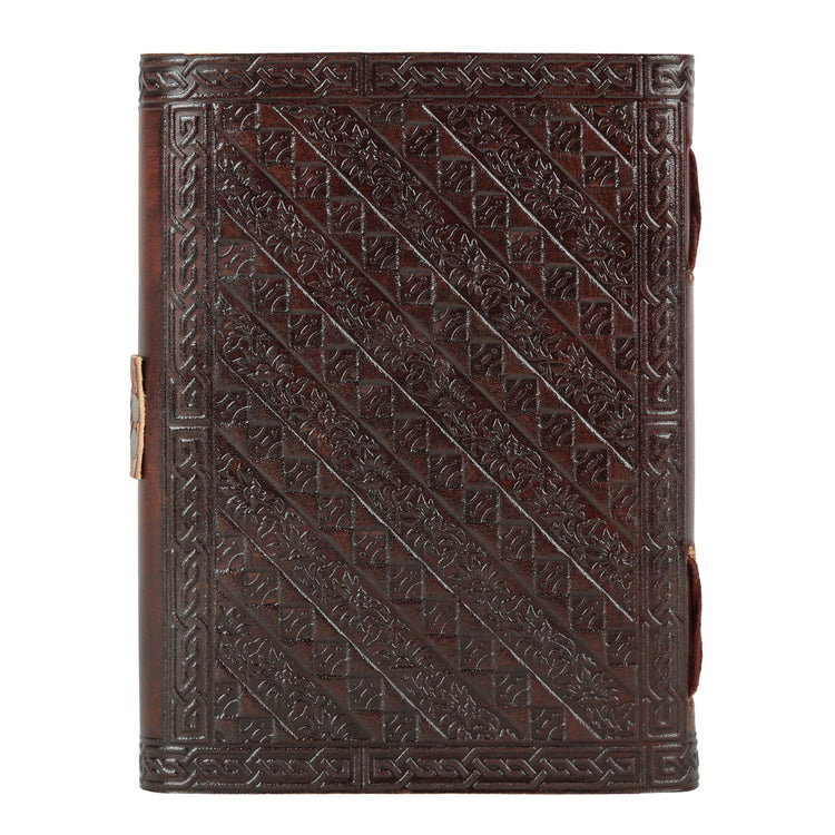 Tree of Life with Wolves Vintage Book of Shadows Handmade Leather Journal Diary leather Bound 7X5 Inches