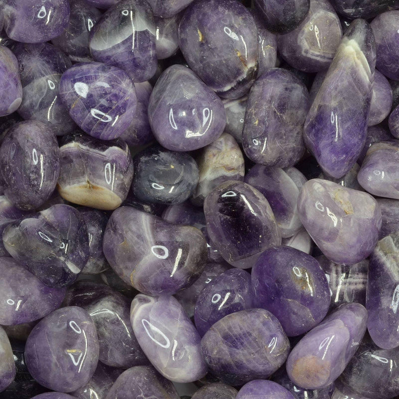 Amethyst Tumbled Medium | Calming + Spiritual Clarity