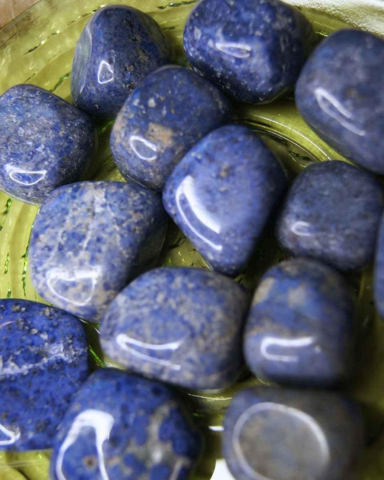 Dumortierite Tumbled | Patience + Mental Discipline