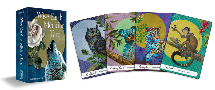 Wise Earth Medicine Tarot: 78 Cards & 96 Page Guidebook