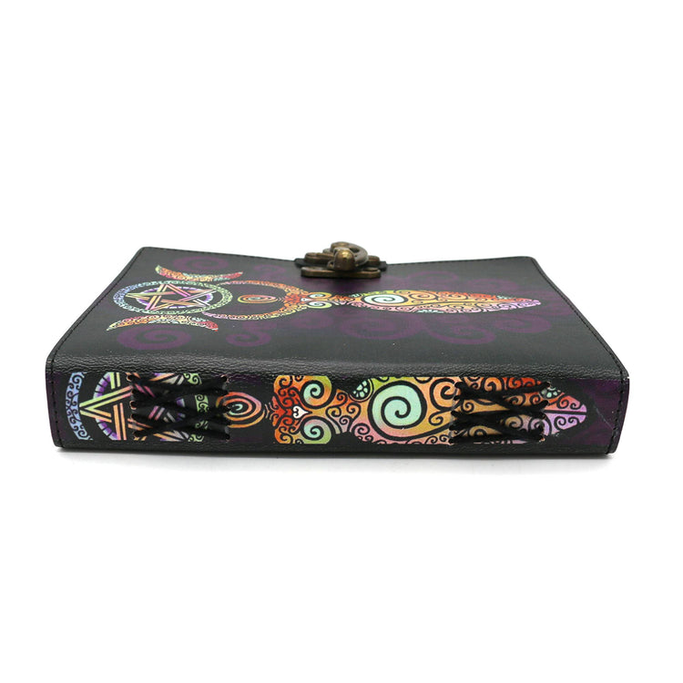 Blank Leather Journal - Celestial Goddess (6 x 8 in.)