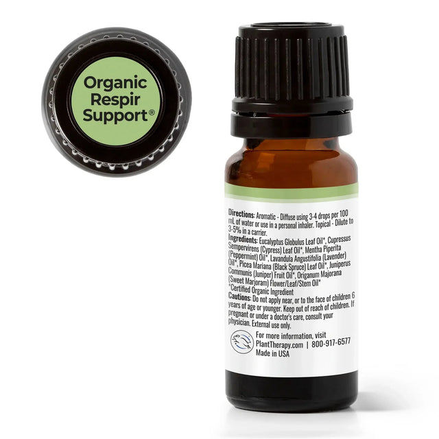 Organic Respir Support™ Essential Oil Blend 10 ml