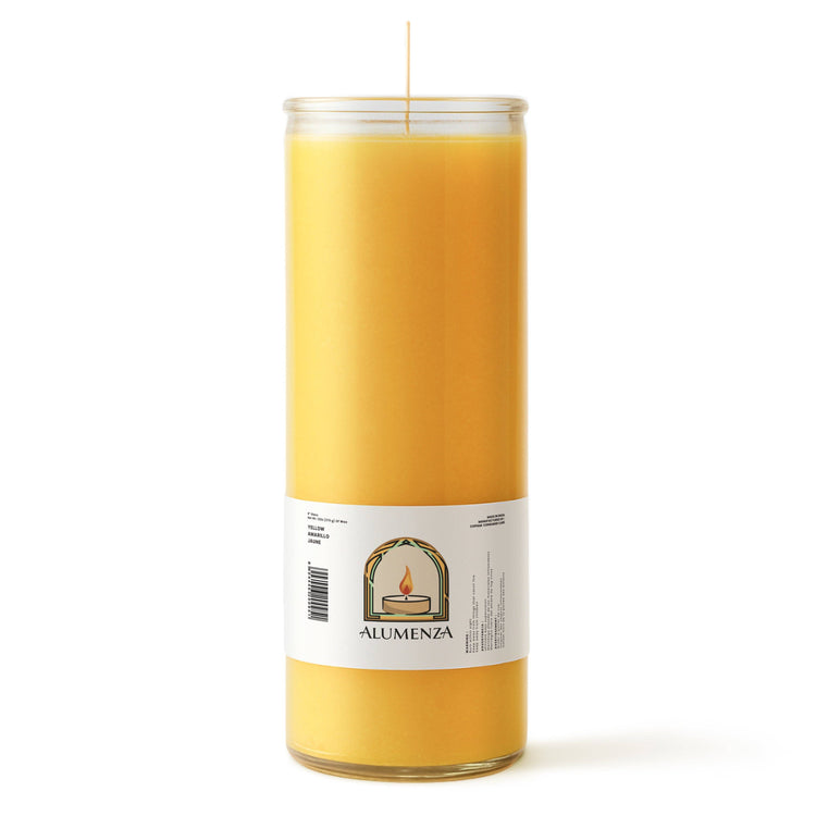 7 Day Candle | Yellow | Confidence, Focus, Personal Power