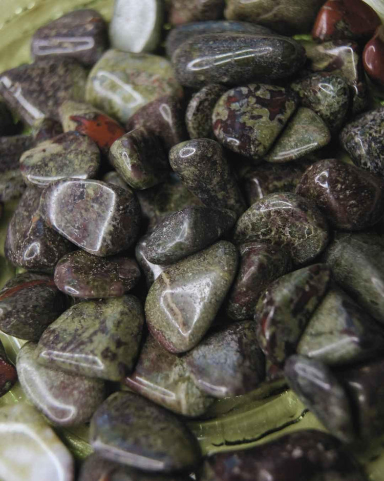 Dragon Stone Tumbled | Strength + Healing