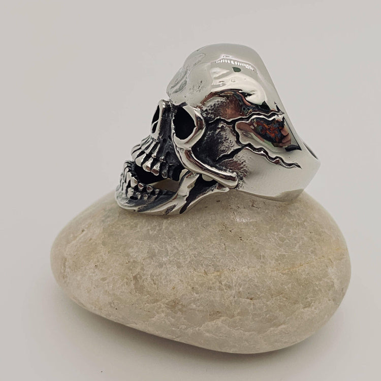 Men's Stainless Steel Skull Rings Size 11