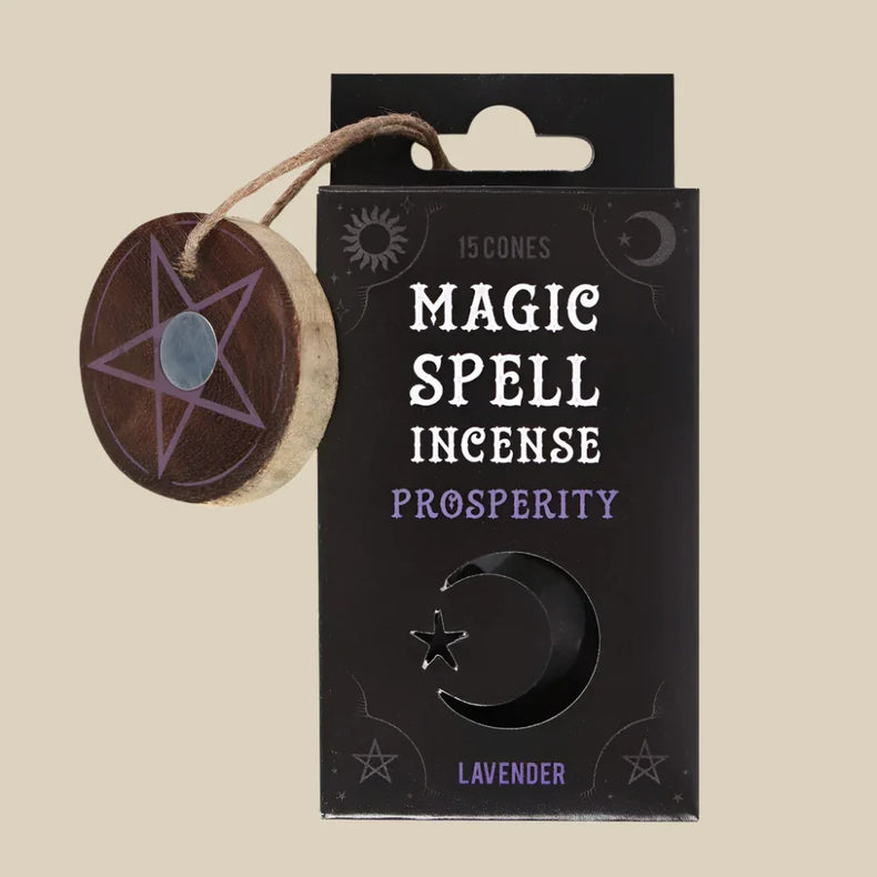 Magic Spell "Prosperity" Lavender Incense Cones