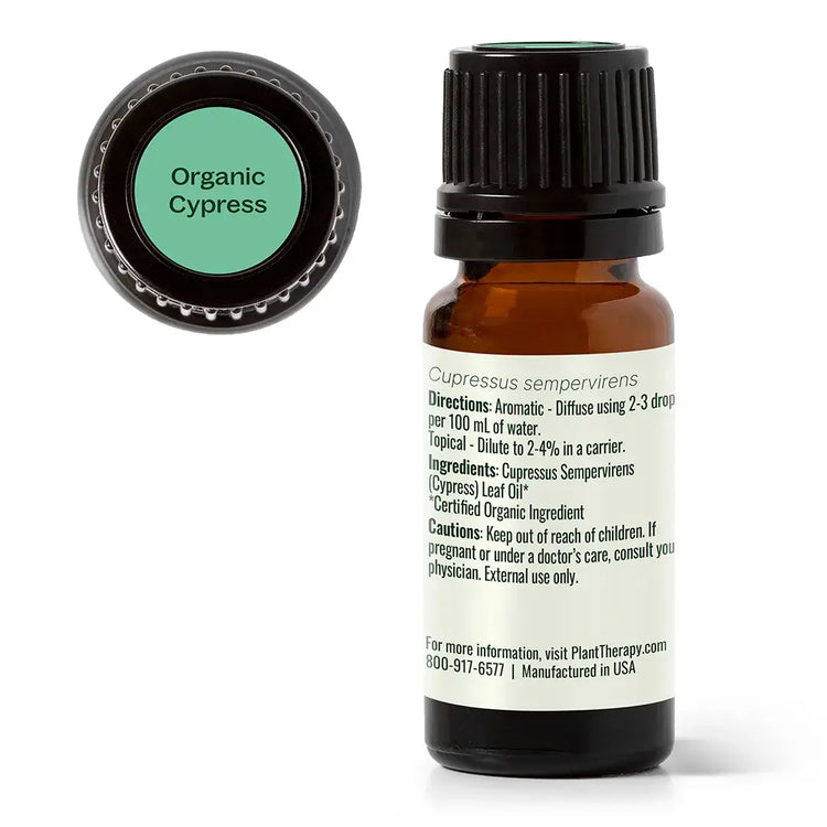 Organic Cypress Essential Oil 10 mL