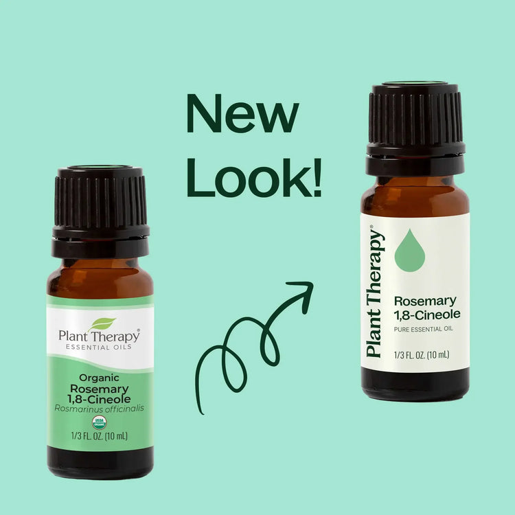 Organic Rosemary 1,8-Cineole Essential Oil 10 mL