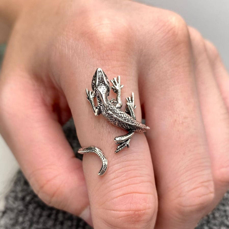 Lizard Adjustable Ring