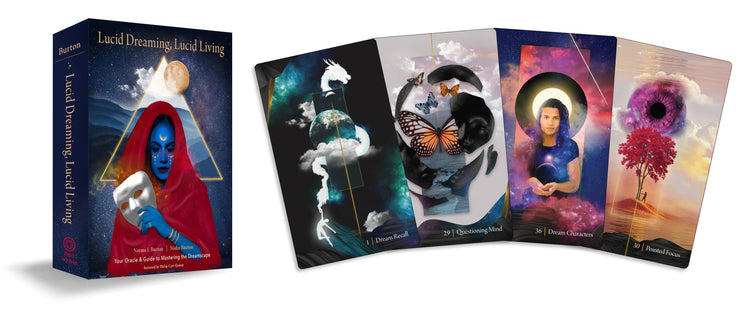 Lucid Dreaming, Lucid Living Oracle: 44 Cards & 200 Pg. Book