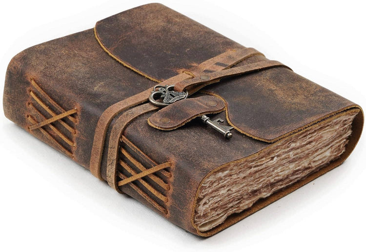 Handmade Leather Bound Vintage Journal