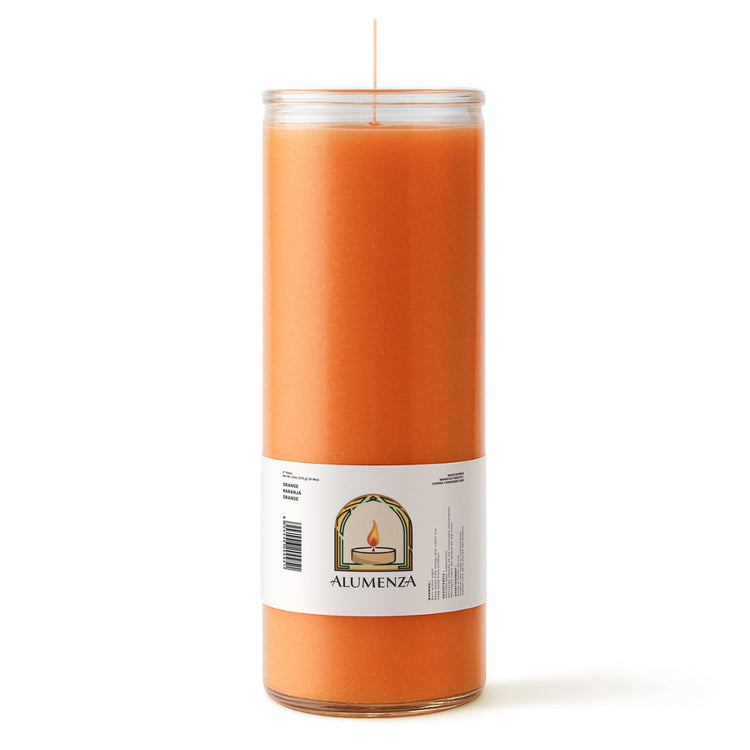 7 Day Candle | Orange | Motivation, Creativity, Momentum