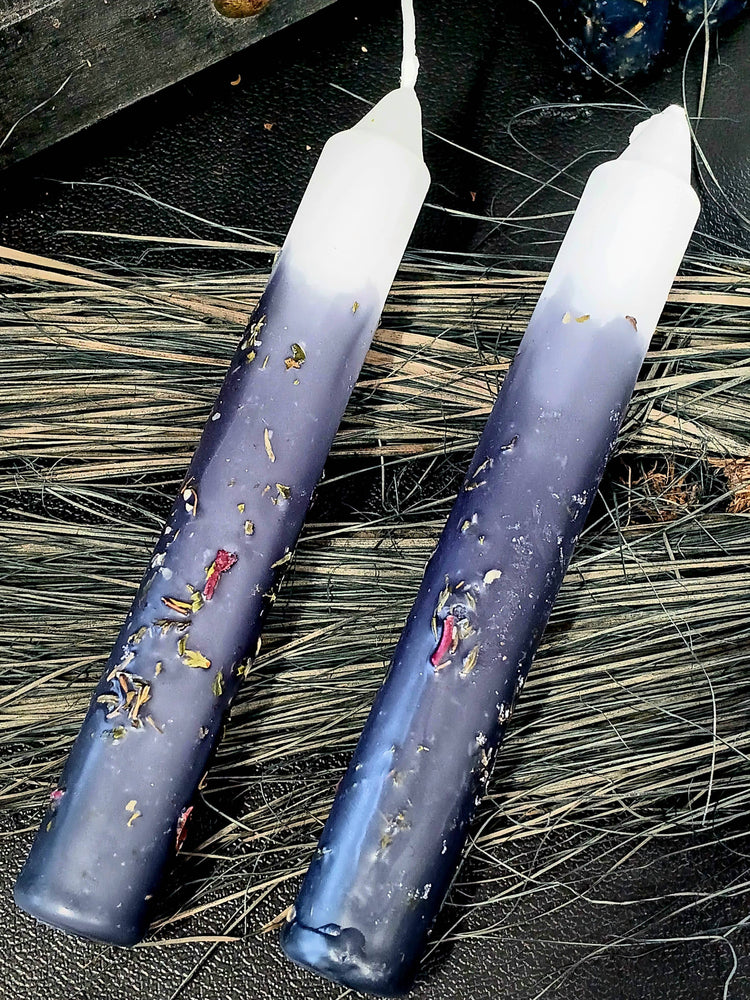 Hades Herbal Intention 6-inch Candles