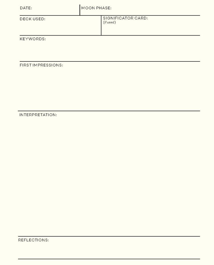 The Weiser Tarot Journal: Includes 1,920 Tarot Stickers