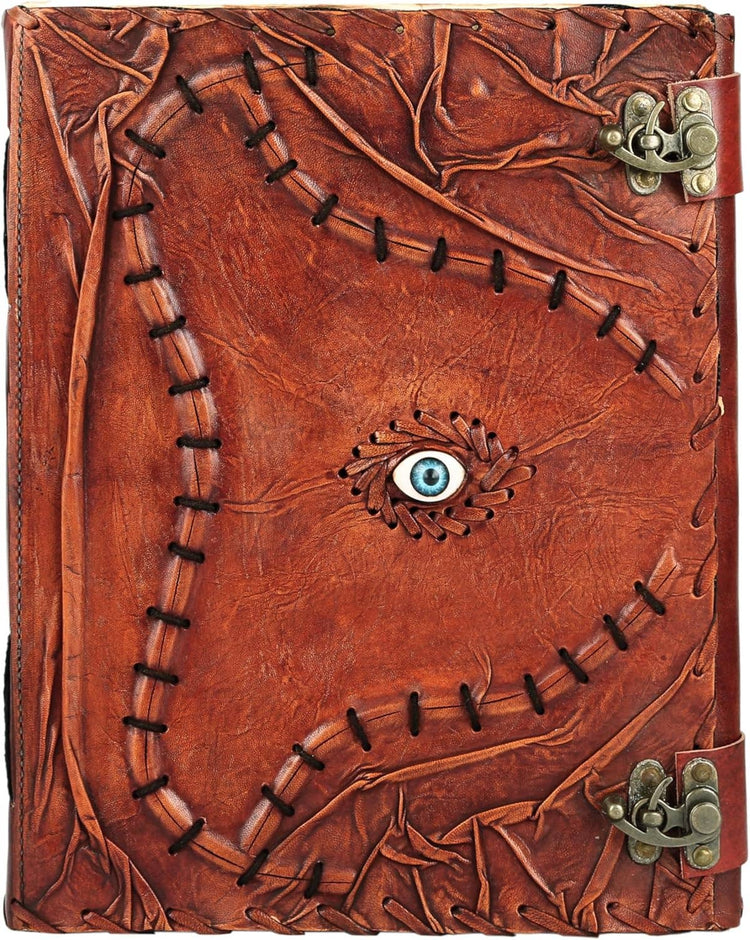 Hocus Pocus Book of Spells Leather Journal