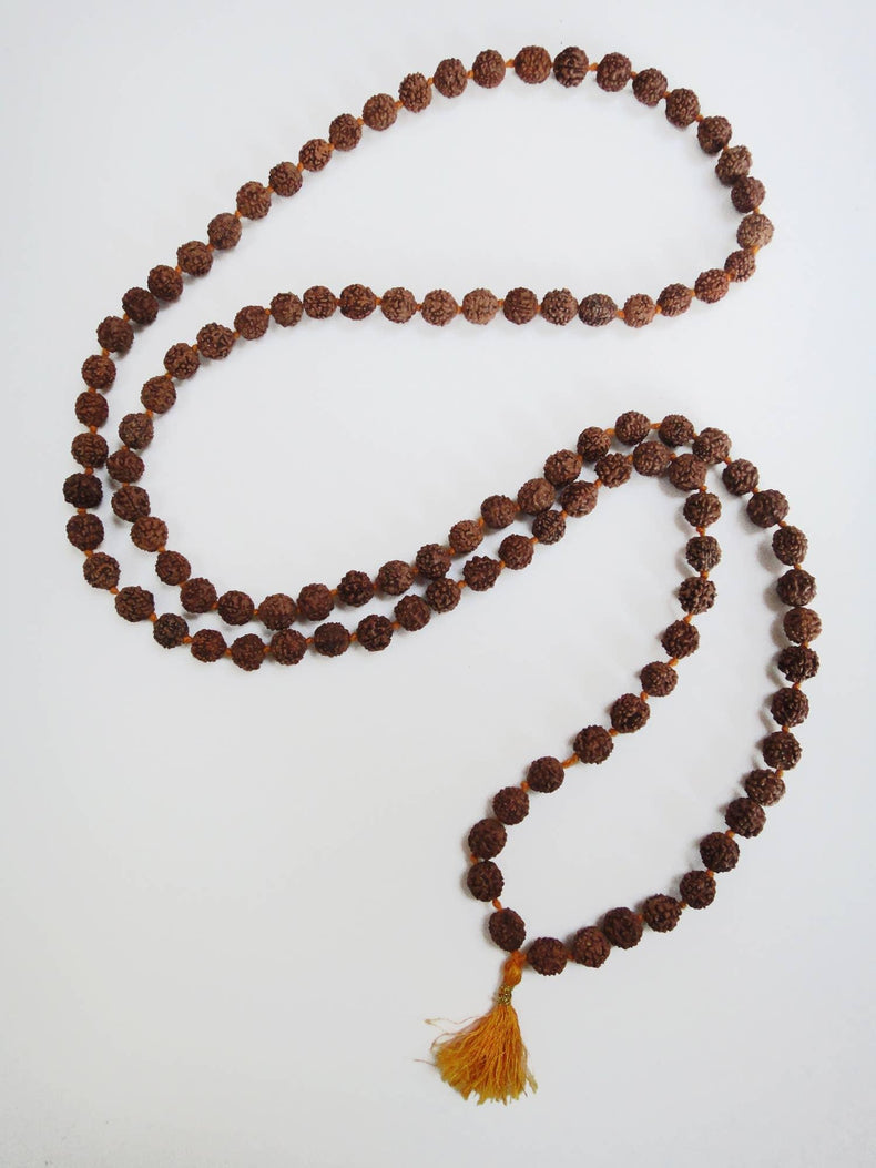 Rudraksha Mala - Knotted 10mm