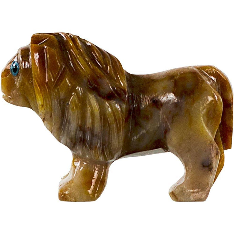 Spirit Animal 1.25-inch Lion Dolomite