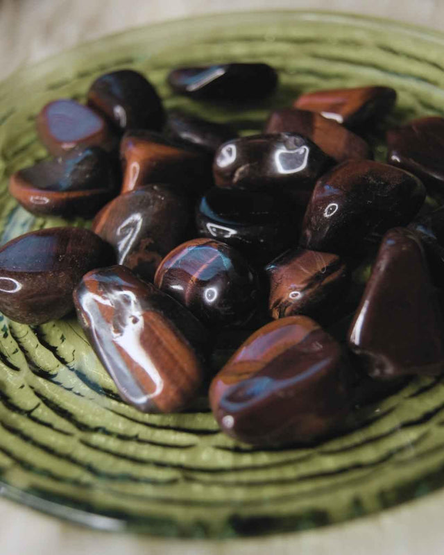 Red Tiger Eye Tumbled | Motivation + Inner Strength