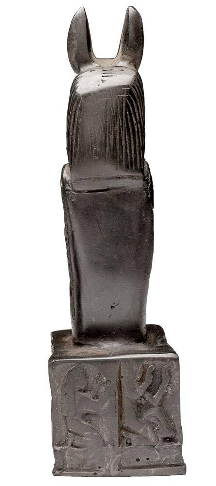Anubis Kneeling Black - 5"