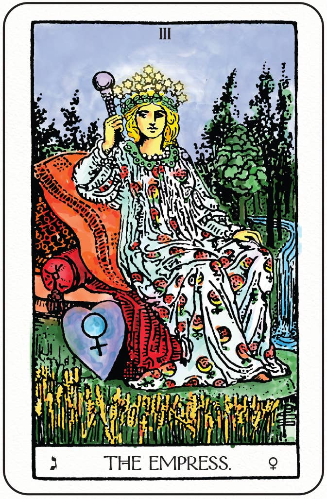 The Mini Weiser Tarot (78 Full-Color Cards, Mini RWS Deck)